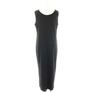 RIVE DROITE RIVEDROITE リブドロワ 24SS 2WAYリブタンクワンピース 36 ブラック /ES OS