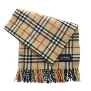 burberrys マフラー ウール ノバチェック ベージュ
