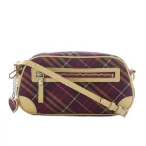 ショルダーバッグ クロスボディ チェック ピンク 紫 /RI OS