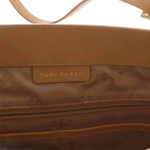 TORY BURCH トートバッグ ショルダーバッグ レザー ブラウン /YO11