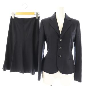 セットアップ スーツ ジャケット テーラード スカート 5i 3i ネイビー /HK OS