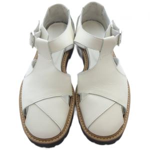 Y's 24SS SOFT SMOOTH LEATHER GURKHA PANEL SANDAL サンダル ストラップ