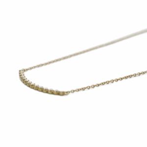 AHKAH ビリーブユー ネックレス ダイヤモンド 0.07ct K18