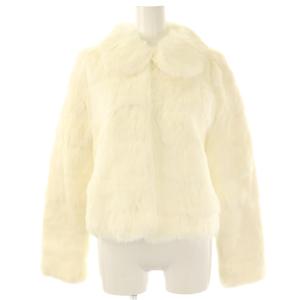 ラビットファージャケット M アイボリー /DO OS