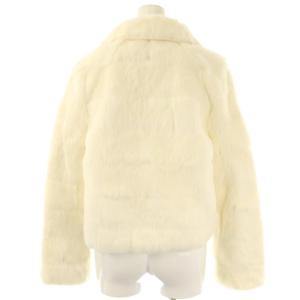 EmiriaWiz ラビットファージャケット M アイボリー /DO OS