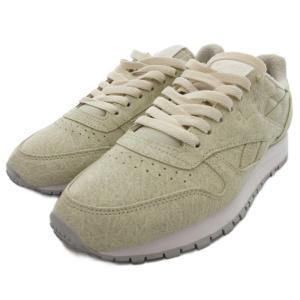 Reebok × EAMES FZ5861 CLASSIC LEATHER スニーカー シューズ ロゴ 26cm ベージュ