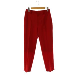 24AW Cigarette Pants シガレットパンツ スラックス テーパード 36 レッド /ES