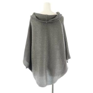 SPECCHIO オフタートル プリーツ フレンチスリーブ カットソー 40 グレー /HK OS