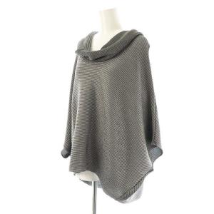 SPECCHIO オフタートル プリーツ フレンチスリーブ カットソー 40 グレー /HK OS