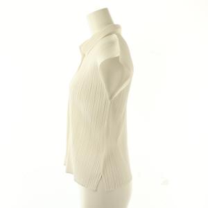 PLEATS PLEASE ISSEY MIYAKE イッセイミヤケ プリーツノースリーブシャツ 3 白 ホワイト /SS OS