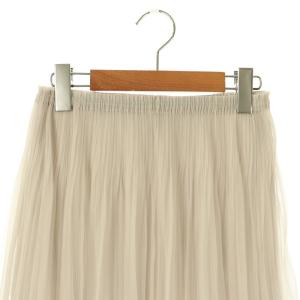 PLEATS PLEASE ISSEY MIYAKE イッセイミヤケ チュールレイヤー プリーツミニスカート フレア 3 グレー /SS OS