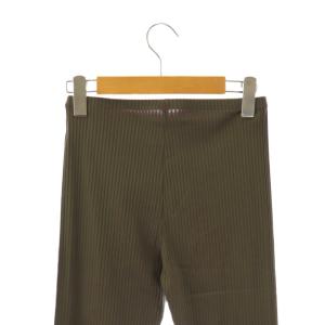 PLEATS PLEASE ISSEY MIYAKE イッセイミヤケ A-POC INSIDE ストライプスリムパンツ ストレッチ 3 カーキ ワイン /DF