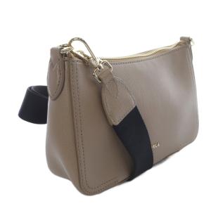 FURLA CLASSIC S CROSSBODY ショルダーバッグ ロゴ レザー ベージュ /SR26