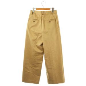 IENA 24AWセンタープレス チノパンツ 36 ベージュ /MI OS