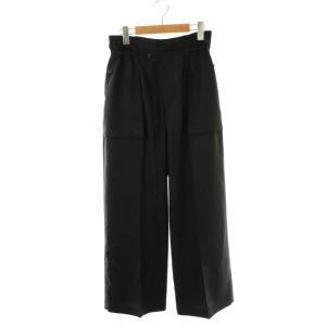 25SSイージーベイカーパンツ ワイド ベルト付き 38 黒 /MI OS