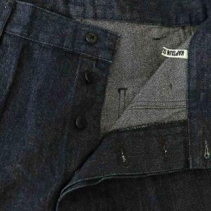 KAPTAIN SUNSHINE Baker Denim Pantsデニムパンツ ジーンズ ワイド 32 紺 /MI OS AD