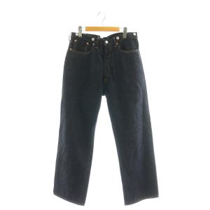 Straight Denim Pants ストレート デニムパンツ ジーンズ 32 紺 ネイビー /SS