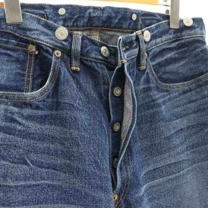 KAPTAIN SUNSHINE Straight Denim Pants 32 ブルー