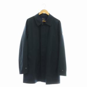 撥水 ステンカラーコート M 紺 /MI OS