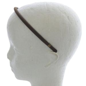 カチューシャ ヘアバンド ブラウン /YO1