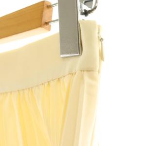 ANAYI プリーツスカート ミモレ ロング 34 アイボリー /AT OS