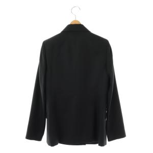 ANAYI 23SS ドライツイル袖スリットジャケット テーラードジャケット ダブル 34 ダークネイビー /DF