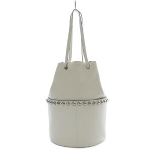 ミニ デイジー ウィズスタッズ ハンドバッグ ホワイト