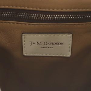 J&M DAVIDSON ミニ デイジー ウィズスタッズ ハンドバッグ ホワイト