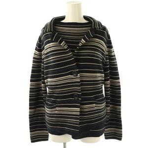 アンサンブル ニットジャケット カーディガン ノースリーブトップス セット ブラック グレー オフホワイト