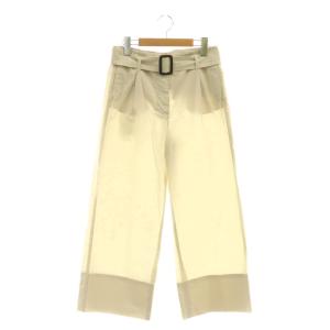 ワイドパンツ コットン 38 オフホワイト /SS OS