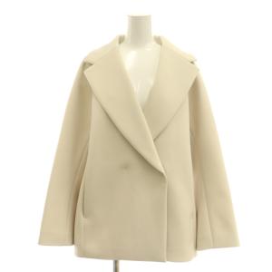 スキューバジャージー ショートコート 34 オフホワイト /SS OS