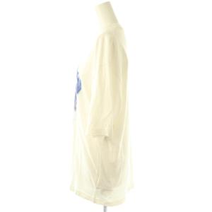 Acne Studios Face Teddy Bear Tシャツ カットソー オーバーサイズ XS ホワイト マルチカラー /ES