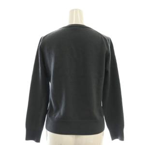 Theory 24AW WASHBLE WOOL CREW NECK PO P ニット セーター S チャコールグレー