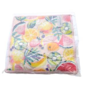 FEILER ラブラリーバイ ジューシーマーケット ハンカチ ポーチ セット ピンク /SR3