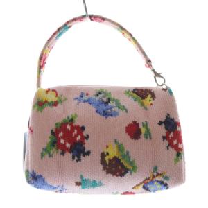 FEILER ハイジフレンズフォレスト 手付きポーチ ハンドバッグ ピンク /SR56