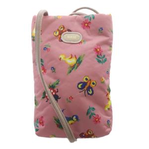 ハイジ スマホショルダーバッグ ロゴ ピンク /SR8