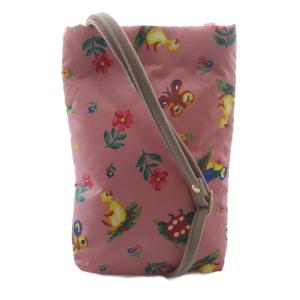 FEILER ハイジ スマホショルダーバッグ ロゴ ピンク /SR8