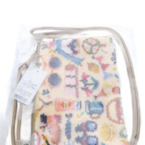 FEILER ラブラリーバイ バカンスドエマ ショルダーバッグ ベージュ 茶 ブラウン /SR12