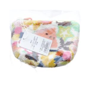 トロピカルマーケット ポーチ 白 ホワイト マルチカラー /SR22