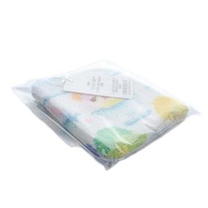 FEILER ラブラリーバイ カキゴオリ カードポーチ 水色 白 ホワイト /SR13