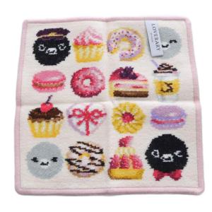 FEILER ラブラリーバイ 東京駅グランスタ店限定 トーキョースイカドルチェ ハンカチ ピンク /SR9