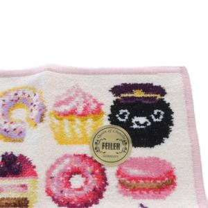 FEILER ラブラリーバイ 東京駅グランスタ店限定 トーキョースイカドルチェ ハンカチ ピンク /SR9