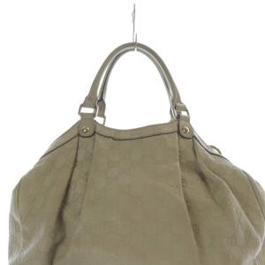 GUCCI スーキーグッチシマ トートバッグ ベージュ 211944