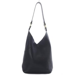 IL BISONTE ショルダーバッグ ワンショルダー ハンドバッグ ワンハンドル カーフレザー ブラック 54242-3-0010