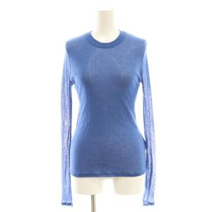 シアーテレコロンT カットソー クルーネック プルオーバー F ブルー /CX OS