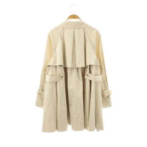 SNIDEL 25SS ミドルフレアトレンチコート スプリングコート F アイボリー /DF OS