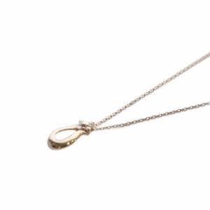 VENDOME AOYAMA 50周年記念限定 ホースシューダイヤネックレス ペンダント K10 ピンブローチ付き ゴールド /YO21