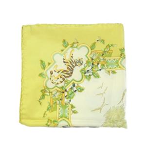 Salvatore Ferragamo スカーフ アニマルプリント 動物柄 マルチカラー /RI OS