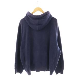 POLO RALPH LAUREN ジップアップパーカー スウェット XXL ネイビー /ES OS