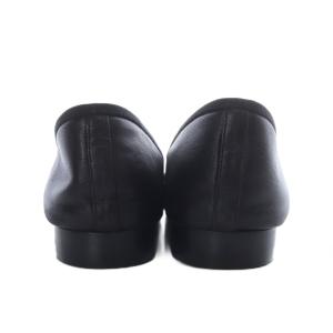 CHANEL バレエシューズ ココマーク 38.5C ブラック